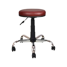 Bürocci Metal Ayaklı Tabure-Bordo-2999D0102