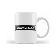 Eurovision Oasis Logo Kupa Bardak Porselen Karışık