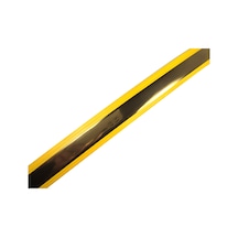 Dekoratif Şerit 30mm Sarı Gold 3 Metre