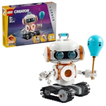 LEGO® Creator 3’ü 1 Arada Uzay Robotu 31164 - 8 Yaş ve Üzeri Çocuklar için Köpek Figürüne veya Rokete Dönüşebilen Oyuncak Yapım Seti (281P)