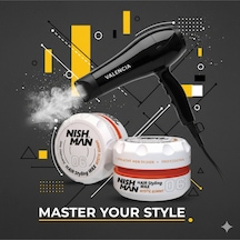 06 Saç Şekillendirici Ultra Sert Parlak Wax 150 Ml X 10 Adet/ + Fön Makinası Hediye