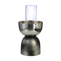 Vitale Sılver Iron Kaideli Mumluk 24,5 41,5 Cm Ak.ja0171