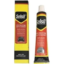 Selsil Rtv Silicone Auto Gasket Kırmızı Conta 50Ml