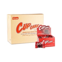 Elvan Çikolata Soslu Kakaolu Kek Cup Cake 6 x 24'lü