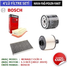 4'Lü Set Hava + Yağ + Polen + Mazot