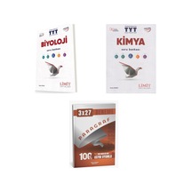 2027 Limit Tyt Biyoloji + Kimya Soru + Anla Kazan Paragraf Deneme 3'lü Set