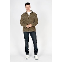 Lee Cooper Lukas Erkek Kadife Ceket Haki-20447 Haki