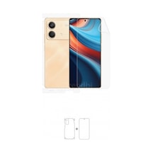 Xiaomi Redmi Note 13r Pro Ön - Arka & Yan 360 Derece Tam Kaplama Poliüretan Film
