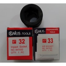 Genıus 32 -33 MM Darbeli Lokma 1" Dr