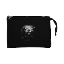 Hypocrisy End of Disclosure Siyah Clutch Cüzdan / El Çantası Siyah