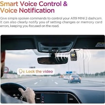 A119 Mini-2 Hdr 2k 60fps 5ghz Wifi Ve Gps'li Araç Kamerası
