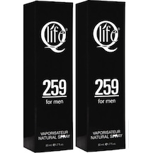 Q Life No:259 Erkek Parfüm EDC 50 ML x 2