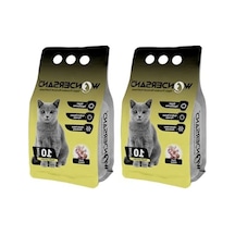 10 Lt Çiçek Kokulu Topaklanan Kedi Kumu İki Paket