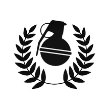 Grenade Army Oto Sticker 20 Cm