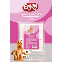Enjoy Beyaz Burgu Çubuk 7gr X 100 Adet
