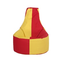Sarı & Kırmızı Armut Koltuk Küçük Boy Denye 67 60 25 Cm
