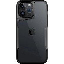 Apple İphone 16 Pro Kılıf Boyi Silikon Kapak - Siyah Çok Renkli