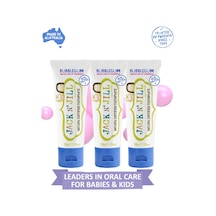 Jack N Jill Doğal Sertifikalı Diş Macunu Sakiz Aromalı 3 Lü Paket 3x50g