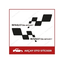 Renault Clio Sticker (Takım Set) Clio Sport Renault Arma Sticker