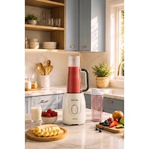 Karaca Blendy Personal Kişisel Kulplu Smoothie Blender Çift Hazneli Starlight