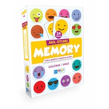 Blue Focus Akıl Oyunu Memory Gülümse Eşleştirme Kartı 34 Parça