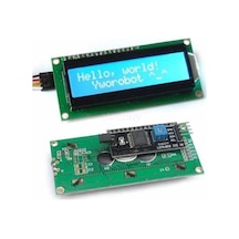Lcd Ekran I2C 1602 Iıc Iı2C Modülü ile Arduino 16X02 I2C Modül