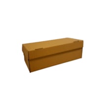 Hamburger Kutusu Baskısız14x32x10 Cm 100 Adet B Dalga Kalın
