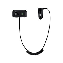 Baseus T-Typed S-16 Fm Transmitter & Araç Şarjı