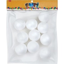 Puti 5 Cm 10 Lu Köpük Top