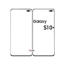 Samsung Uyumlu S10 Plus G975 Dokunmatik Okalı Ön Cam Lens
