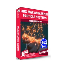3DS Max Animasyon Particle Systems Video Ders Eğitim Seti