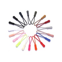 Rogfer 10 Adet / Paket Tpu Plastik Kaydırıcı Fermuar Kordonu Caterpillar Çektirme Pembe