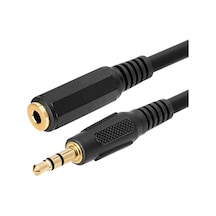 3M Aux Stereo 3.5Mm Ses Kulaklık Uzatma Kablosu Altın Uç 3 Metre