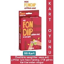 Eğlenceli Yılbaşı Parti Sevgili Grup Arkadaş Ortamı İçki Kart Oyun Fondip Mini-çiftlere Özel 55 Kart