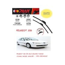 Peugeot 306 Silecek Silgeç Silgi 1997 Model Araca Özel Aparat
