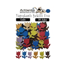 Şekilli Eva Yapışkanlı 50 Li 1 Paket Kendinden Yapışkanlı Eva Sticker Okul Öncesi Kreş Ana Sınıfı Etkinlik Proje Lacivert