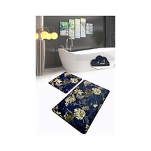 Blanket 2 Li Set Banyo Halısı Paspas Yıkanabilir Çok Renkli