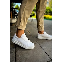 Aymood Mn979 - Santoni Crt Spor Erkek Ayakkabı Beyaz