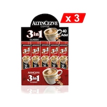 Altıncezve 3ü 1 Arada Classic Kahve 3'lü 40 x 15 G