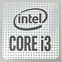 OEM intel i3 10.cu Nesil v2 Sticker Etiket D134