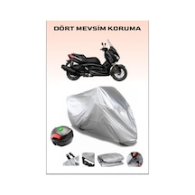 Yamaha X-max 400 Iron Max Arka Çanta Uyumlu Motosiklet Branda Su Geçirmez Dayanıklı Kumaş