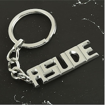 Asude İsimli Anahtarlık-gümüş Rengi N162