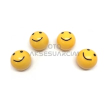Gülen Emoji Lüx Sibop Kapağı Sarı