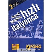 Hızlı İtalyanca 2.Basamak Seti (2 Kitap 3 CD) - Kutulu- Fono Yayınları