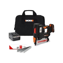 Worx WX842 20 V/2.0 AH Li-ion 15-50 MM Şarjlı Çivi Çakma Makinesi + 2700 Adet Yedek Çivi