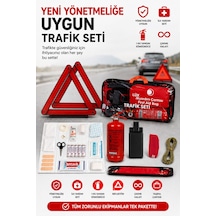 Trafik Seti Tüv -turk Muayene Uyumlu Yangın Söndürücülü