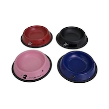 Keypet Çeşitli Renk Çelik Kedi Ve Köpek Mama Kabı 16cm 8oz
