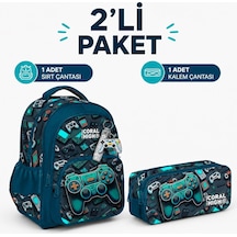 Coral High Nefti Gamer Sırt Çantası 14423+ Kalemlik 12097 Çok Renkli