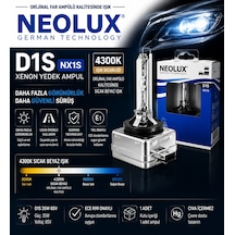 D1s Xenon Ampul 4300k Neolux Nx1s 35w  Tip Far Ampulü Sıcak Beyaz 1 Adet