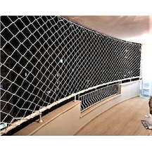 2,50 X 7 Metre Çocuk Güvenlik Filesi Kalınlık 4 Mm Balkon Güvenli